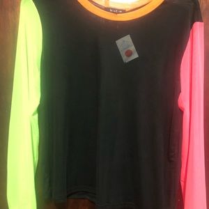 🔥Neon netted shirt